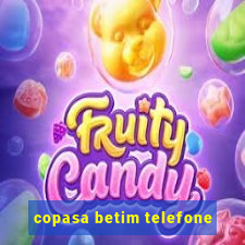 copasa betim telefone